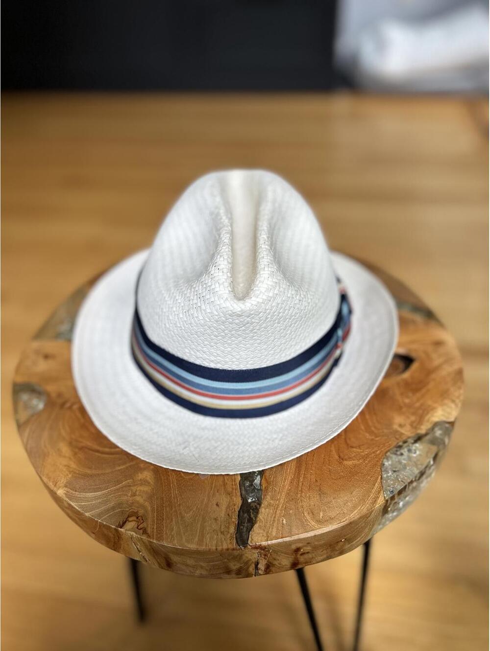 Hat Vintage Fashion Fedora N.Y. Hat Co. Off White